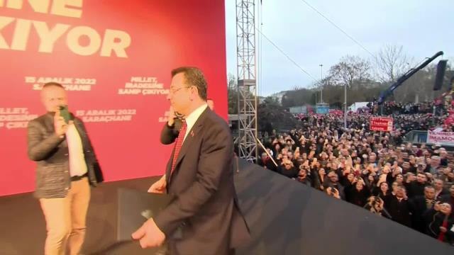 İbb Başkanı Ekrem İmamoğlu'na Destek İçin Millet, İradesine Sahip Çıkıyor Mitingi… İmamoğlu: Bu Ülkeyi Yönetenler Hasta, Hem de Ağır Hasta