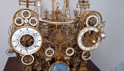 A Vintage Astronomical Clock