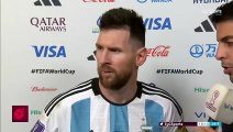 La reacción de Messi tras el Argentina-Países Bajos en el Mundial de Catar