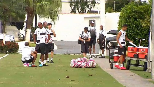 Treino do Santos