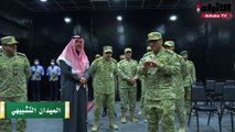 نائب رئيس الحرس الوطني الشيخ فيصل النواف قام بجولة في معسكر الشيخ سالم العلي