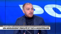 Matthieu Valet : «On a des jeunes qui tirent des projectiles, des mortiers, qui vont au contact»