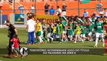 Veja os bastidores da vitoria do Palmeiras contra o Boa Esporte