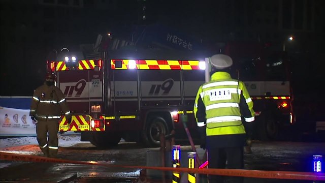 경기 파주 아파트 공사장 일산화탄소 중독 사고...10명 병원 이송 / YTN