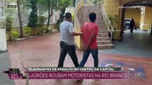 Ladrões roubam motoristas na Rio Branco 15/12/2022 15:31:42