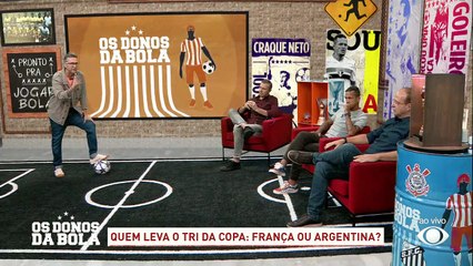 Craque Neto revela: "Vou torcer para a Argentina e Lionel Messi" 15/12/2022 15:32:36