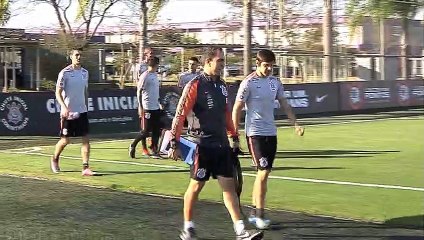 Imagens do treino do Corinthians desta terça-feira