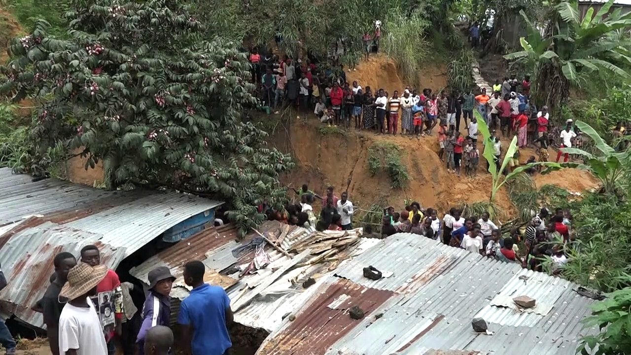 Aftermath of deadly floods in DRC capital Kinshasa after 120 killed