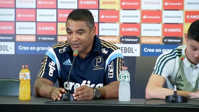 Coletiva do técnico Roger Machado após vitória do Palmeiras