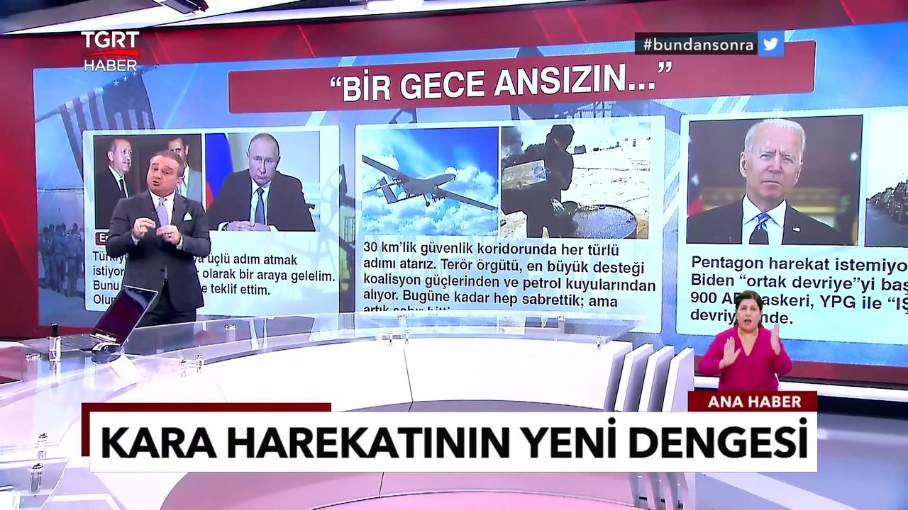Suriye’ye kara harekatında Erdoğan Putin’den ne istedi? - Ekrem Açıkel İle TGRT Ana Haber