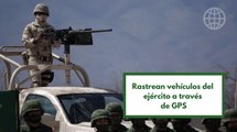 Espían vehículos de las fuerzas armadas de México con rastreadores GPS