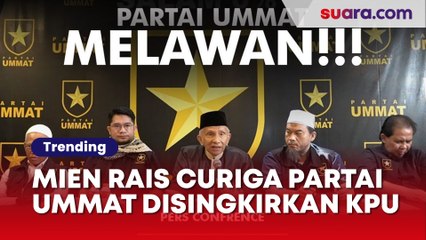 Amien Rais Curiga Partai Ummat Satu-satunya yang Disingkirkan KPU, Bakal Ajukan Tuntutan