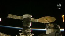 Fuga en nave espacial rusa acoplada a la estación internacional