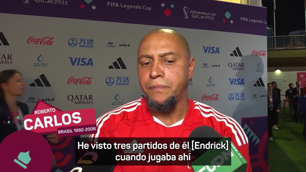 Roberto Carlos opina sobre el fichaje de Endrick por el Real Madrid y se moja entre Messi y Mbappé: "Neymar siempre"