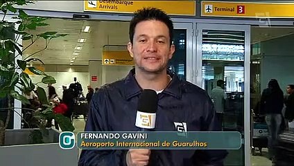 Corinthians desembarca em Guarulhos e comenta resultado contra Nacional-URU
