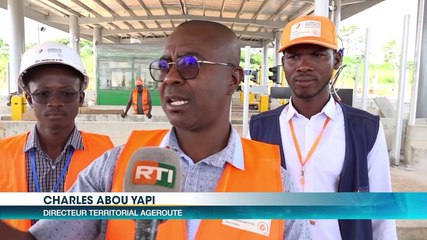 Скачать видео: Le point des travaux de l'autoroute Yamoussoukro - Bouaké