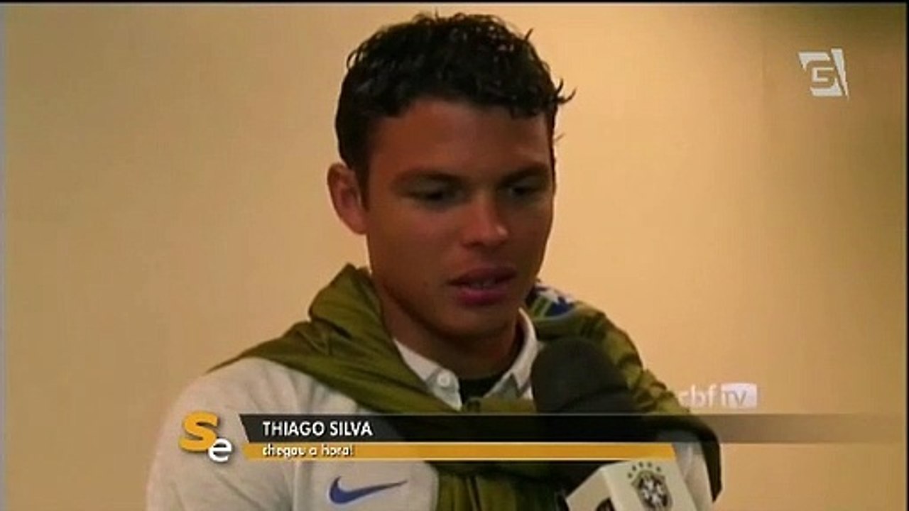 Parreira e Thiago Silva falam sobre expectativas para o Mundial