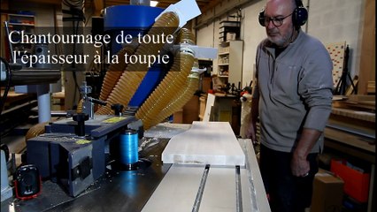 VMC-Usinage de marches en doucine