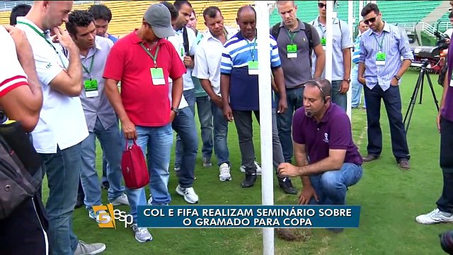COL e Fifa realizam seminário sobre preparação dos gramados