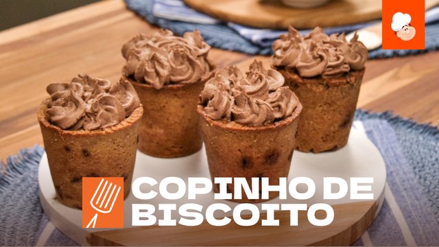 Copinho de Biscoito Recheado