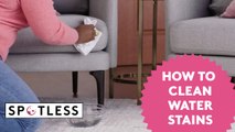 How to Clean Water Stains From Fabric, Walls, and Carpet | Spotless | Real Simple