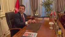 İBB B aşkanı Ekrem İmamoğlu kendisine verilen cezayı böyle öğrendi