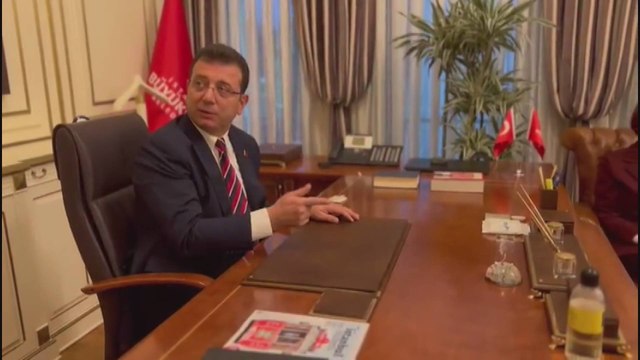İBB B aşkanı Ekrem İmamoğlu kendisine verilen cezayı böyle öğrendi