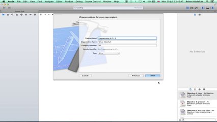 Programming in C++ / X-Code || Tutorial 1 - Hello World