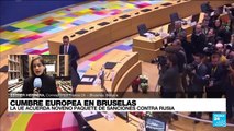 Informe desde Bruselas: UE anuncia noveno paquete de sanciones contra Rusia