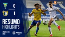 Highlights: Estoril Praia 0-1 Famalicão (Taça da Liga 22/23 - Fase 1 - Jornada 5)