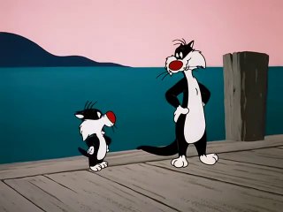 SILVESTRE y JUNIOR - Pescados y Resbalones [Dibujos Animados del Ayer]