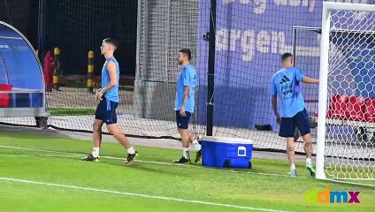 Argentina comienza su preparación para la final del Mundial contra Francia
