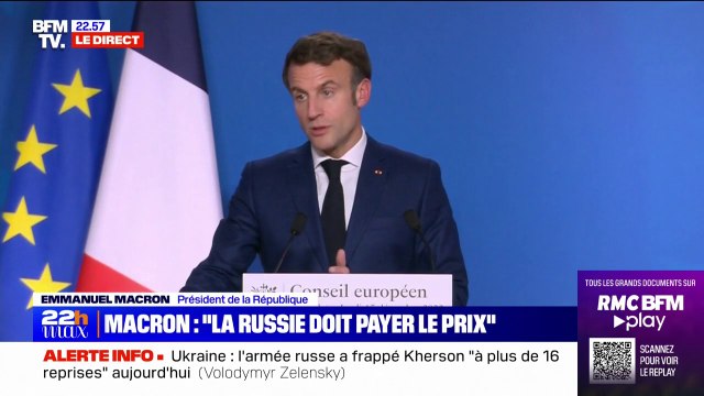 Emmanuel Macron sur le Qatargate : Il ne faut pas simplement jeter une espèce de soupçon généralisé sur tout le monde