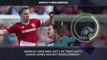 5 Things - Can leaders Burnley end their poor Middlesbrough record?