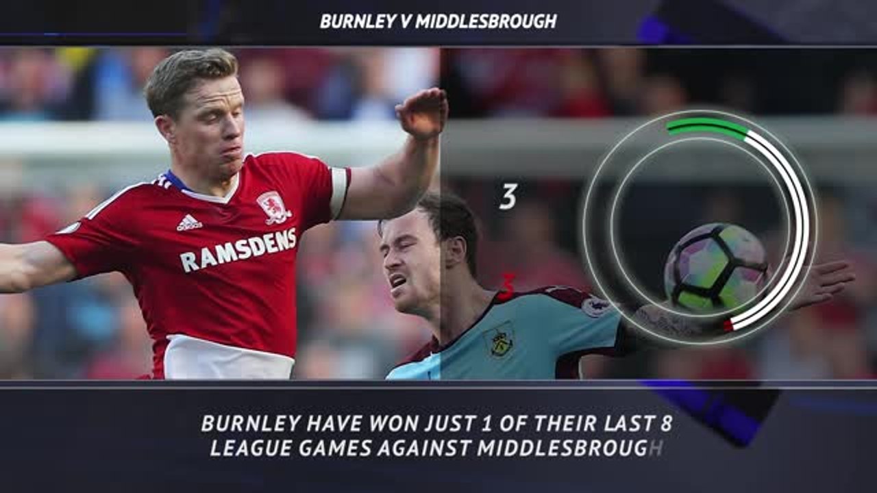 5 Things - Can leaders Burnley end their poor Middlesbrough record?