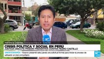 Informe desde Lima: Justicia peruana discute prisión preventiva contra Pedro Castillo