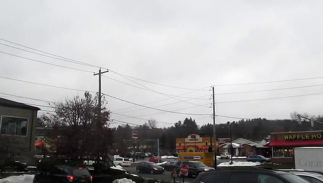 Wendy's Parking lot in Clarks Summit Pennsylvania