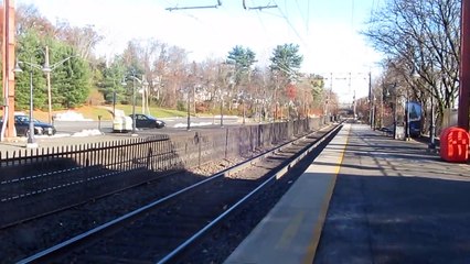 Millburn NJ Transit Station on Thanksgiving Day 2018