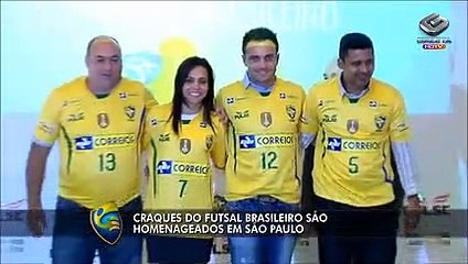 Confira a apresentação do novo uniforme da Seleção de futsal