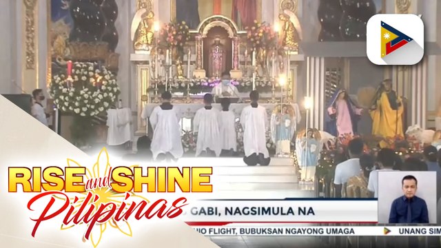 St. Peter Parish: Shrine of Leaders, dinagsa ng mga Katoliko sa unang araw ng Simbang Gabi