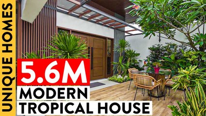 This Modern Tropical House In The City Is A Son’s Gift To His Parents