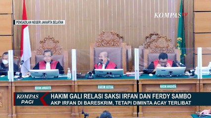 Hakim Gali Soal Kedekatan Relasi Saksi Ifran Widyanto dengan Ferdy Sambo