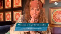 Reaparece Jack Sparrow; Johnny Depp sorprende a niño en fase terminal