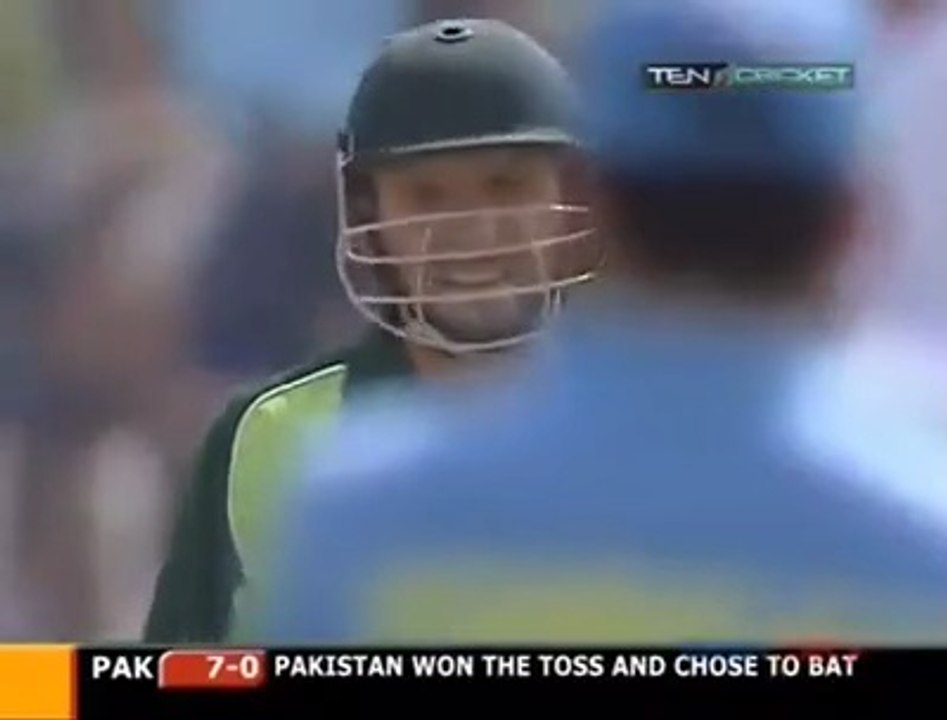 Shahid Afridi 80 Runs off 58 Balls | India vs Pakistan Cricket Highlights