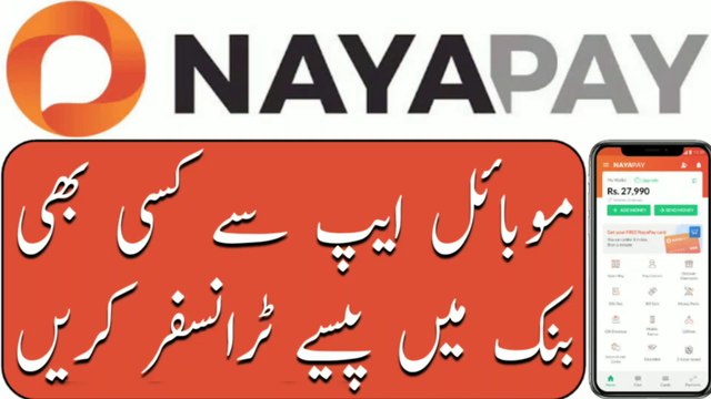 How to transfer money from Nayapay to other bank account | Send money from nayapay to bank account |