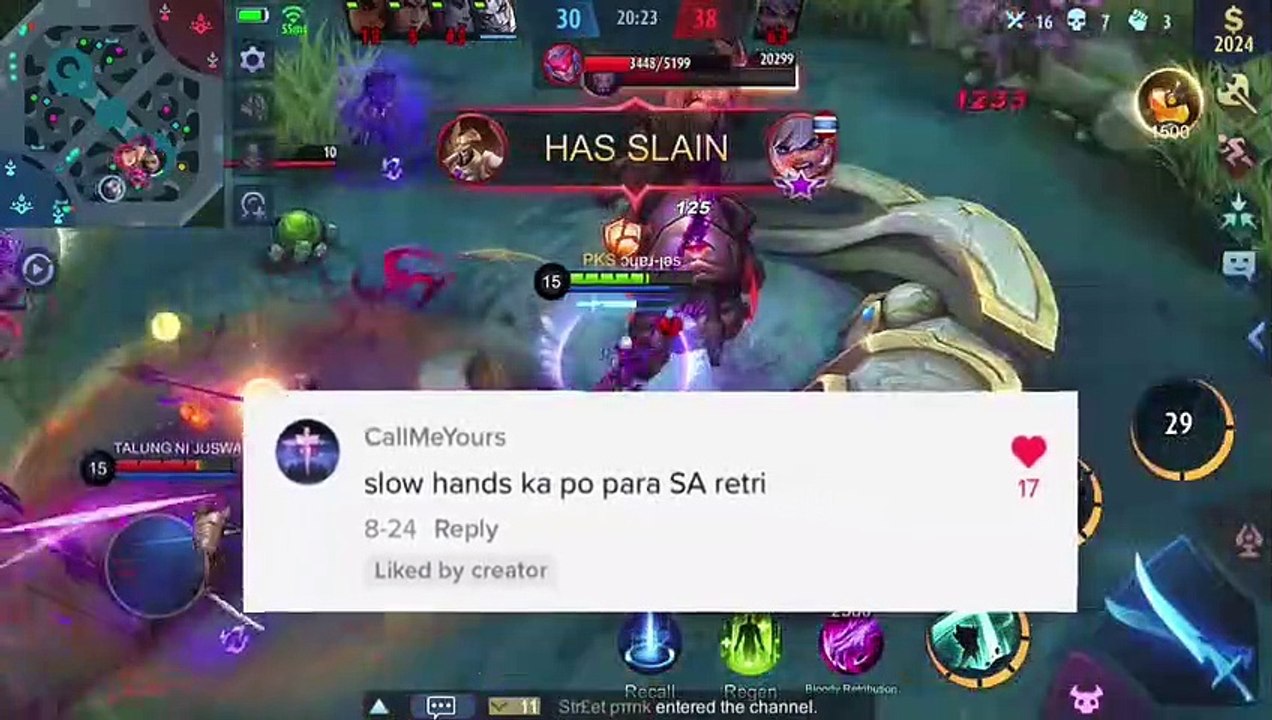 Mobile legend Error 2
