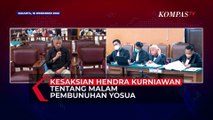 Hendra Kurniawan Ungkap Temuan di Duren Tiga Saat Malam Pembunuhan Yosua