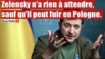 Les Etats-Unis font une terrible prédication sur la vie de Zelensky.