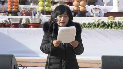 희생자 49재 참석한 유가족..."안전한 곳에서 다시 태어나길" / YTN