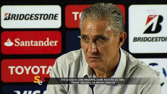Tite levanta voz contra boatos por ‘entrega’ na Libertadores